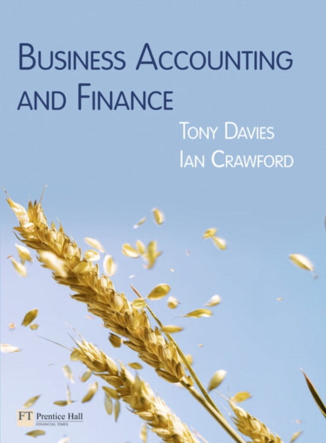 Book cover of: Business Accounting and Finance. By: Tony Davies