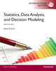 Book cover of: Statistics, Data Analysis, and Decision Modeling. By: Evans, James R.