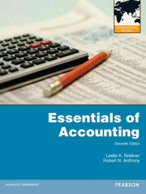 Book cover of: Essentials of Accounting. By: Leslie K. Breitner
