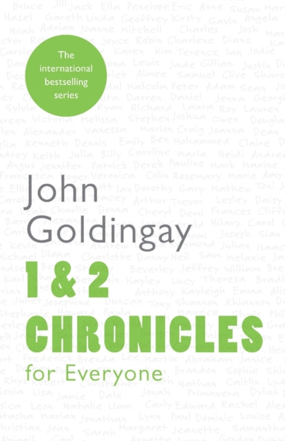 Book cover of: 1 and 2 Chronicles for Everyone. By: John Goldingay