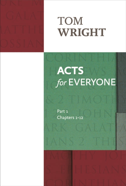 Book cover of: Acts for Everyone (Part 1)