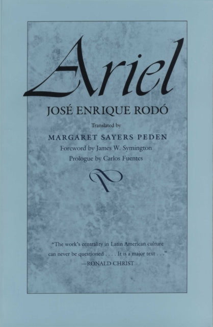 Book cover of: Ariel. By: José Enrique Rodó