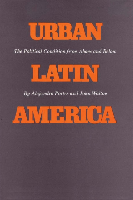 Book cover of: Urban Latin America. By: Alejandro Portes