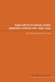 Book cover of: Legal Reform in Taiwan Under Japanese Colonial Rule, 1895-1945