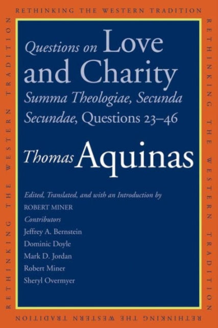 Book cover of: Questions on Love and Charity. By: Thomas Aquinas