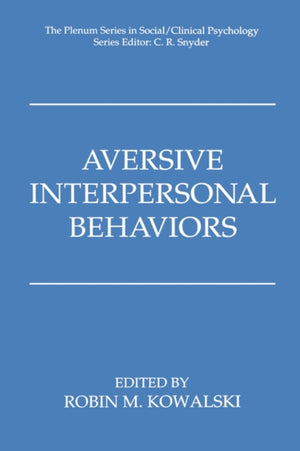 Aversive Interpersonal Behaviors