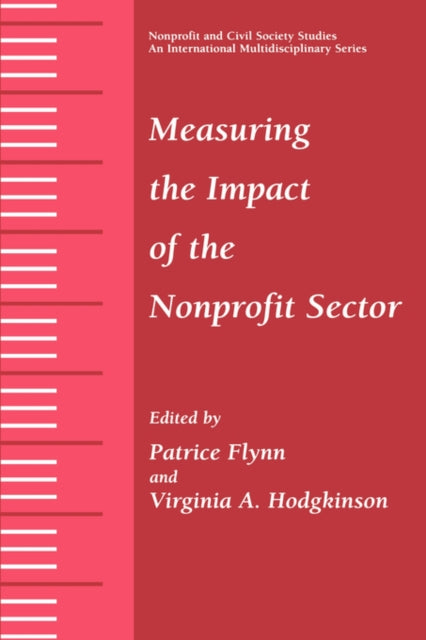 Book cover of: Measuring the Impact of the Nonprofit Sector