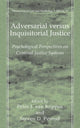 Book cover of: Adversarial versus Inquisitorial Justice