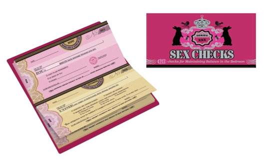 Book cover of: Sex Checks. By: Potter Gift