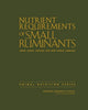Book cover of: Nutrient Requirements of Small Ruminants. By: National Research Council