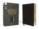 Book cover of: NASB, The Grace and Truth Study Bible (Trustworthy and Practical Insights), Bonded Leather, Black, Red Letter, 1995 Text, Comfort Print. By: Mohler, Jr., R. Albert