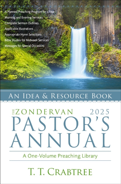 Book cover of: Zondervan 2025 Pastor's Annual. By: T. T. Crabtree