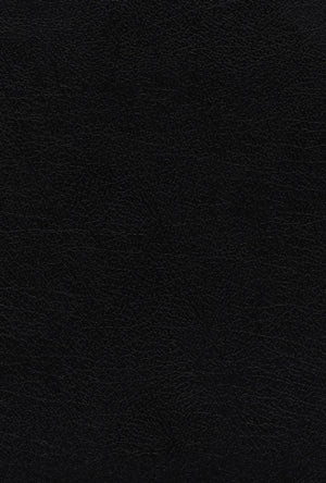 KJV, Thompson Chain-Reference Bible, Large Print, Bonded Leather, Black, Red Letter, Thumb Indexed, Comfort Print
