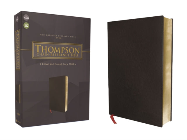 Book cover of: NASB, Thompson Chain-Reference Bible, Bonded Leather, Black, Red Letter, 1977 Text. By: Dr. Frank Charles Thompson