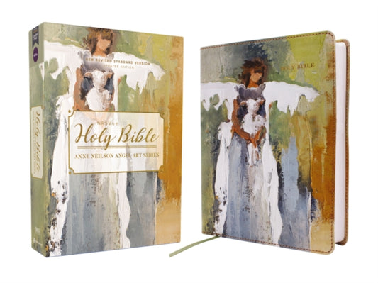 Book cover of: NRSVue, Holy Bible, Anne Neilson Angel Art Series, Leathersoft, Multi-Color, Comfort Print. By: Anne Neilson
