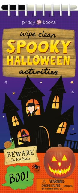 Book cover of: Wipe Clean Activities: Spooky Halloween. By: Roger Priddy
