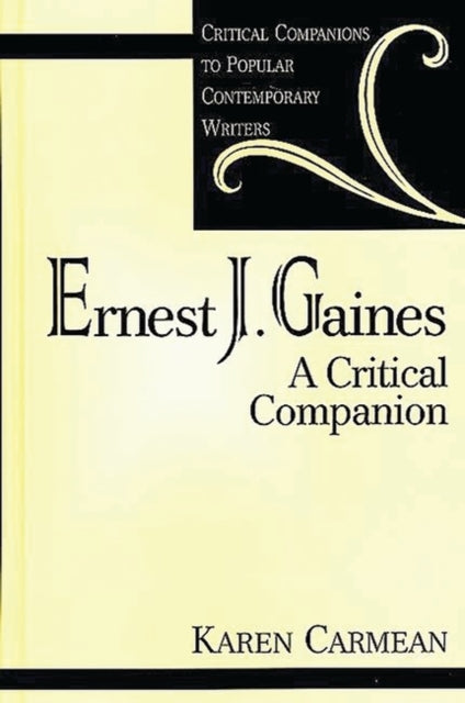 Book cover of: Ernest J. Gaines