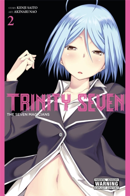 Book cover of: Trinity Seven, Vol. 2. By: Kenji Saitou