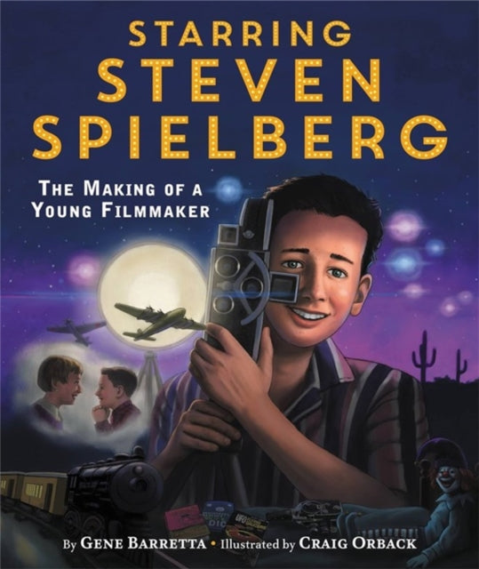 Book cover of: Starring Steven Spielberg. By: Gene Barretta