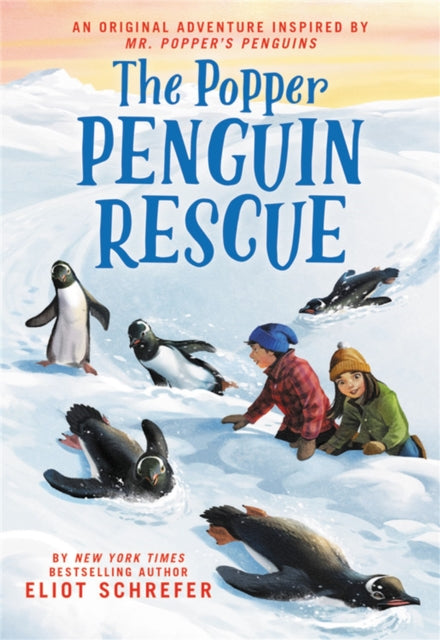 Book cover of: The Popper Penguin Rescue. By: Eliot Schrefer
