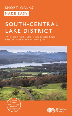 OS Short Walks Made Easy - Ambleside, Windermere, Hawkshead and Coniston (South Central Lakes)
