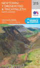 Book cover of: Newtown, Llanfair Caereinion. By: Ordnance Survey