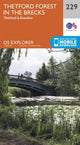 Book cover of: Thetford Forest in the Brecks. By: Ordnance Survey