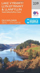 Book cover of: Lake Vyrnwy and Llanfyllin, Tanat Valley. By: Ordnance Survey