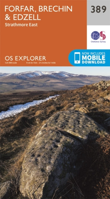 Book cover of: Forfar, Brechin and Edzell. By: Ordnance Survey