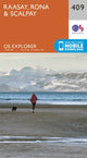 Book cover of: Raasay, Rona and Scalpay. By: Ordnance Survey