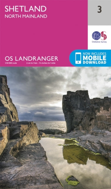 Book cover of: Shetland - North Mainland. By: Ordnance Survey