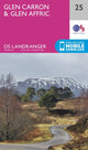 Book cover of: Glen Carron & Glen Affric. By: Ordnance Survey