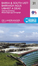 Book cover of: Barra & South Uist, Vatersay & Eriskay. By: Ordnance Survey