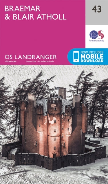 Book cover of: Braemar & Blair Atholl. By: Ordnance Survey