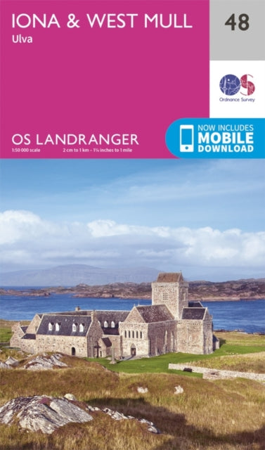 Book cover of: Iona & West Mull, Ulva. By: Ordnance Survey