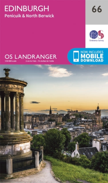 Book cover of: Edinburgh, Penicuik & North Berwick. By: Ordnance Survey