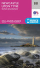 Book cover of: Newcastle Upon Tyne, Durham & Sunderland. By: Ordnance Survey