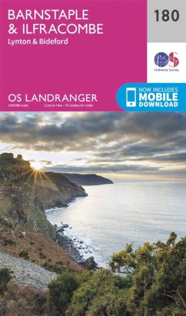 Book cover of: Barnstaple & Ilfracombe, Lynton & Bideford. By: Ordnance Survey