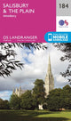 Book cover of: Salisbury & the Plain, Amesbury. By: Ordnance Survey