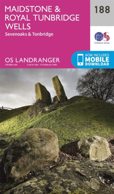 Book cover of: Maidstone & Royal Tunbridge Wells. By: Ordnance Survey