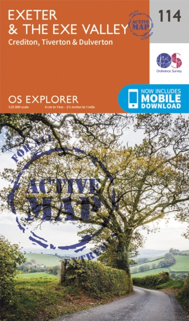 Book cover of: Exeter and the Exe Valley. By: Ordnance Survey