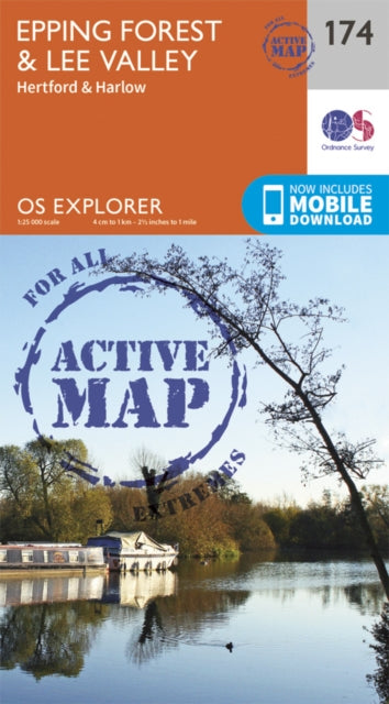 Book cover of: Epping Forest & Lee Valley. By: Ordnance Survey