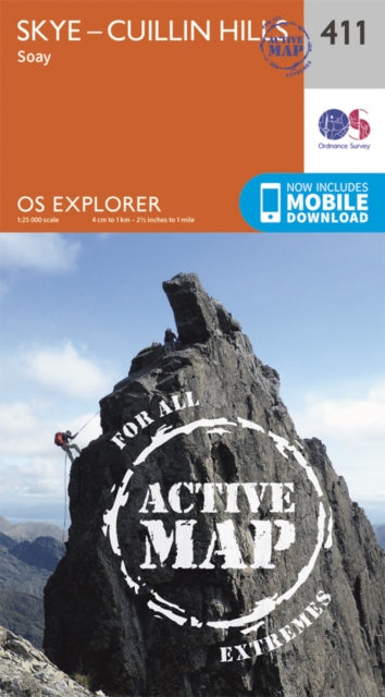 Book cover of: Skye - Cuillin Hills - Soay