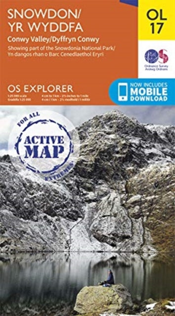 Book cover of: Snowdon. By: Ordnance Survey