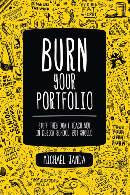 Book cover of: Burn Your Portfolio. By: MICHAEL JANDA