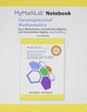 Book cover of: MyLab Math Notebook for Developmental Mathematics. By: John Squires