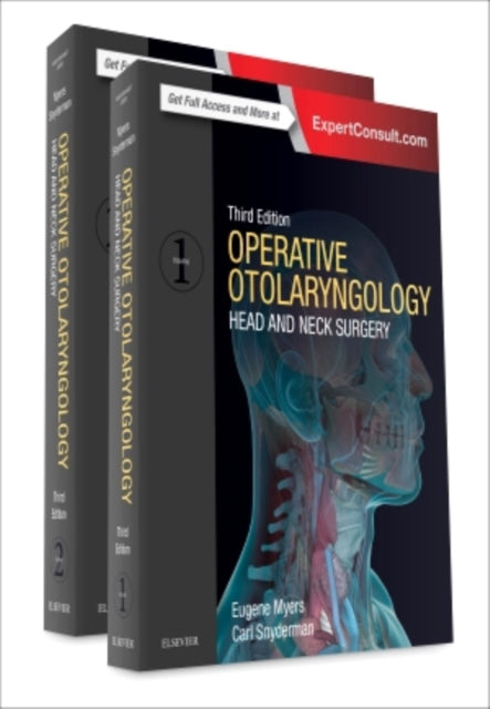 Book cover of: Operative Otolaryngology. By: Eugene N. Myers