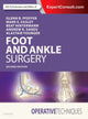 Book cover of: Operative Techniques: Foot and Ankle Surgery. By: Glenn B. Pfeffer