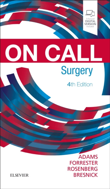 Book cover of: On Call Surgery. By: Gregg A. Adams
