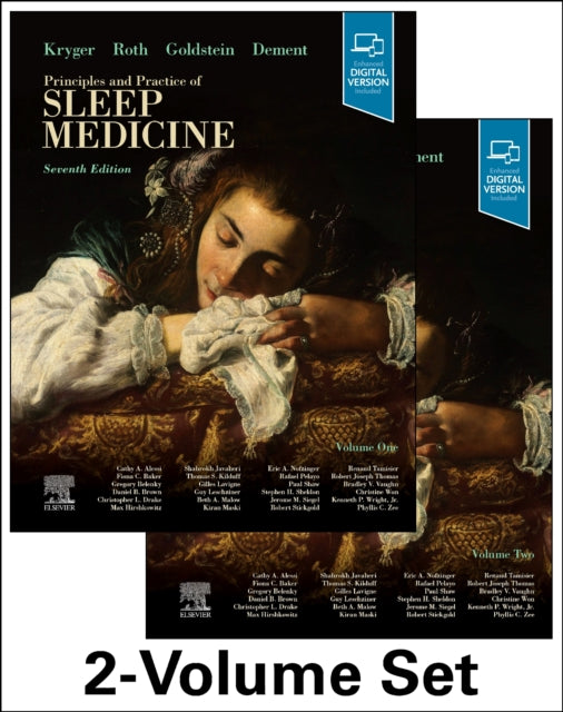 Book cover of: Principles and Practice of Sleep Medicine - 2 Volume Set. By: Meir H. Kryger